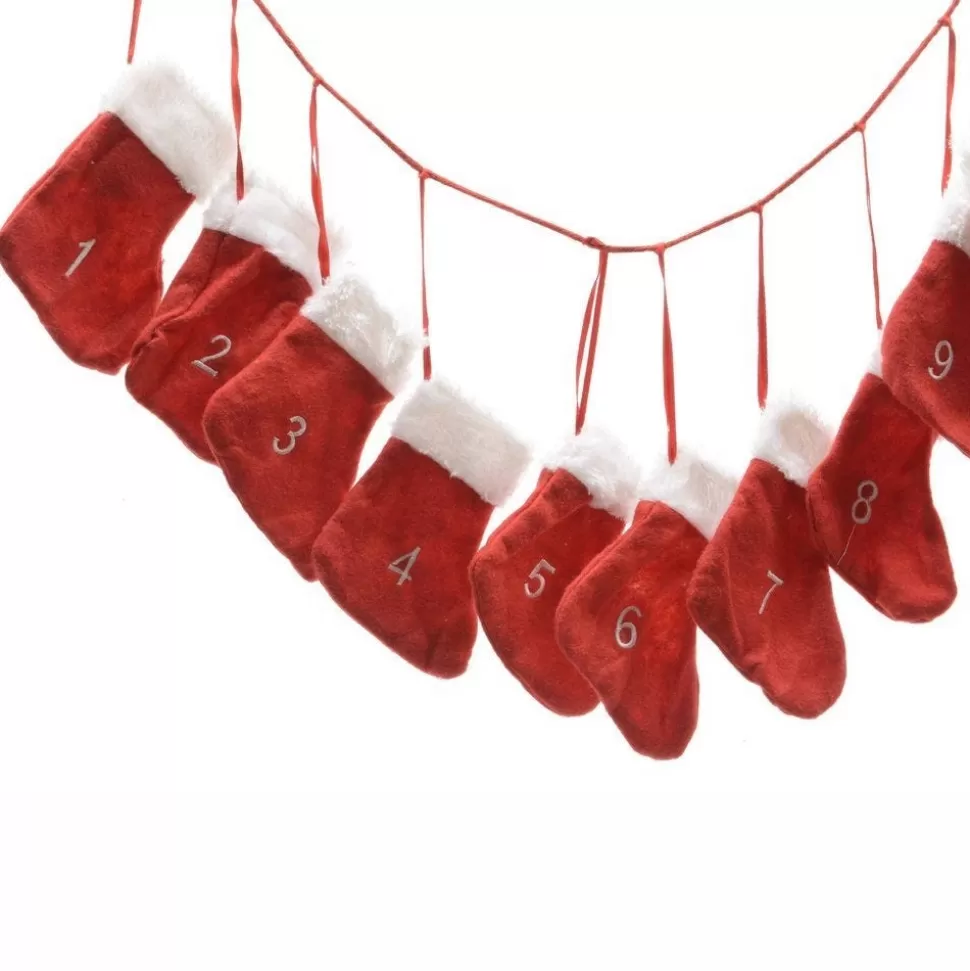 RETIF Adventskalender Weihnachtsmannstiefel L 155 Cm